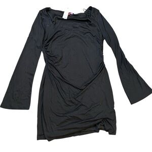 Black Going Out Dress Long Sleeve Size XL NWT Bought from Francesca’s